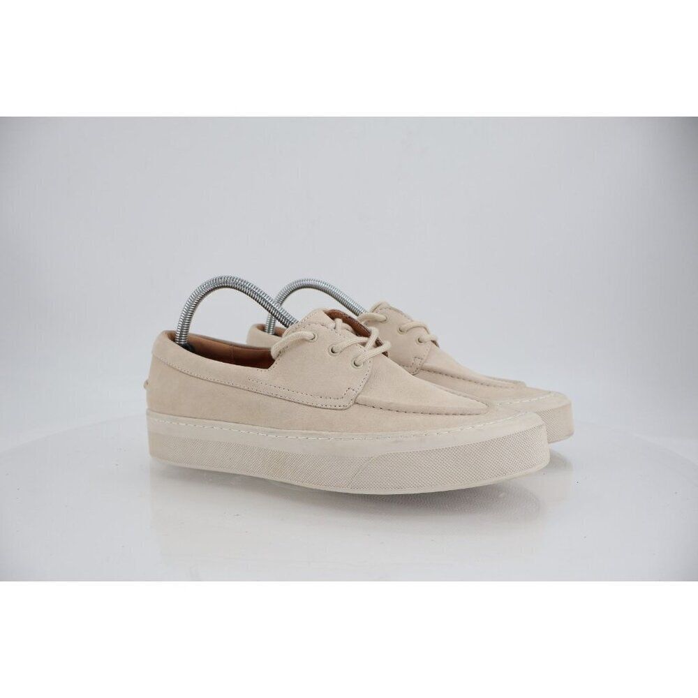 Sperry Candyboat Womens Size 10 Beige Suede Platform Boat Shoes Lace Up